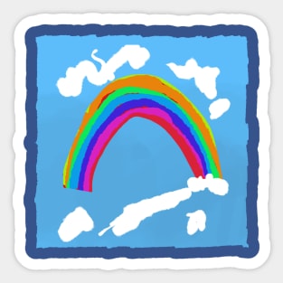 Luke's Rainbow Sticker